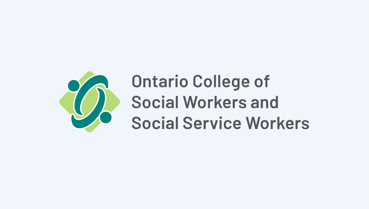 Logo: Ontario College of Social Workers and Social Service Workers 